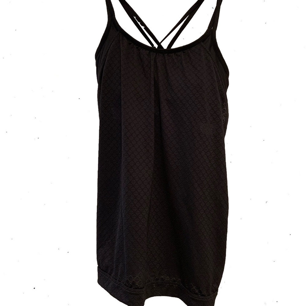 Athleta black workout top